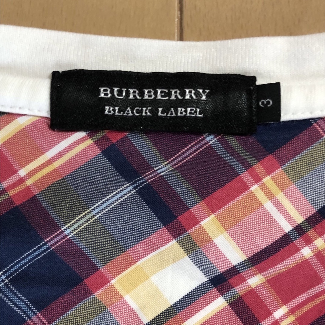 BURBERRY BLACK LABEL(バーバリーブラックレーベル)のBURBERRY BLACK LABEL Tシャツ メンズのトップス(Tシャツ/カットソー(半袖/袖なし))の商品写真