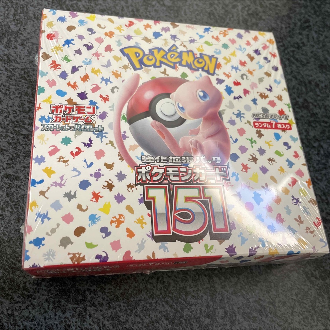 ポケモンカード151  未開封シュリンク付きトレーディングカード