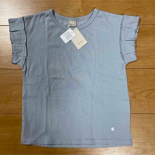 プティマイン(petit main)の新品✴️プティマイン✩.*˚【接触冷感】フリル袖T120(Tシャツ/カットソー)