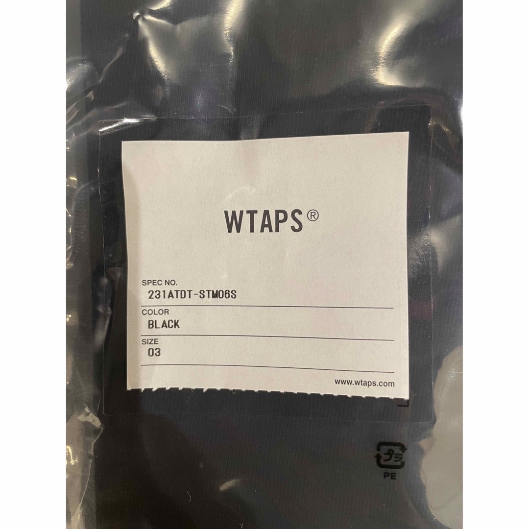 WTAPS COLLEGE / SS / COTTON BLACK Lサイズ