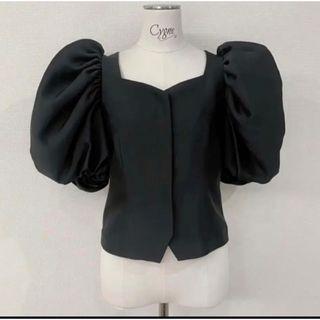 ドゥロワー(Drawer)の新品！シーニュ cygne  sarah ブラック(シャツ/ブラウス(半袖/袖なし))