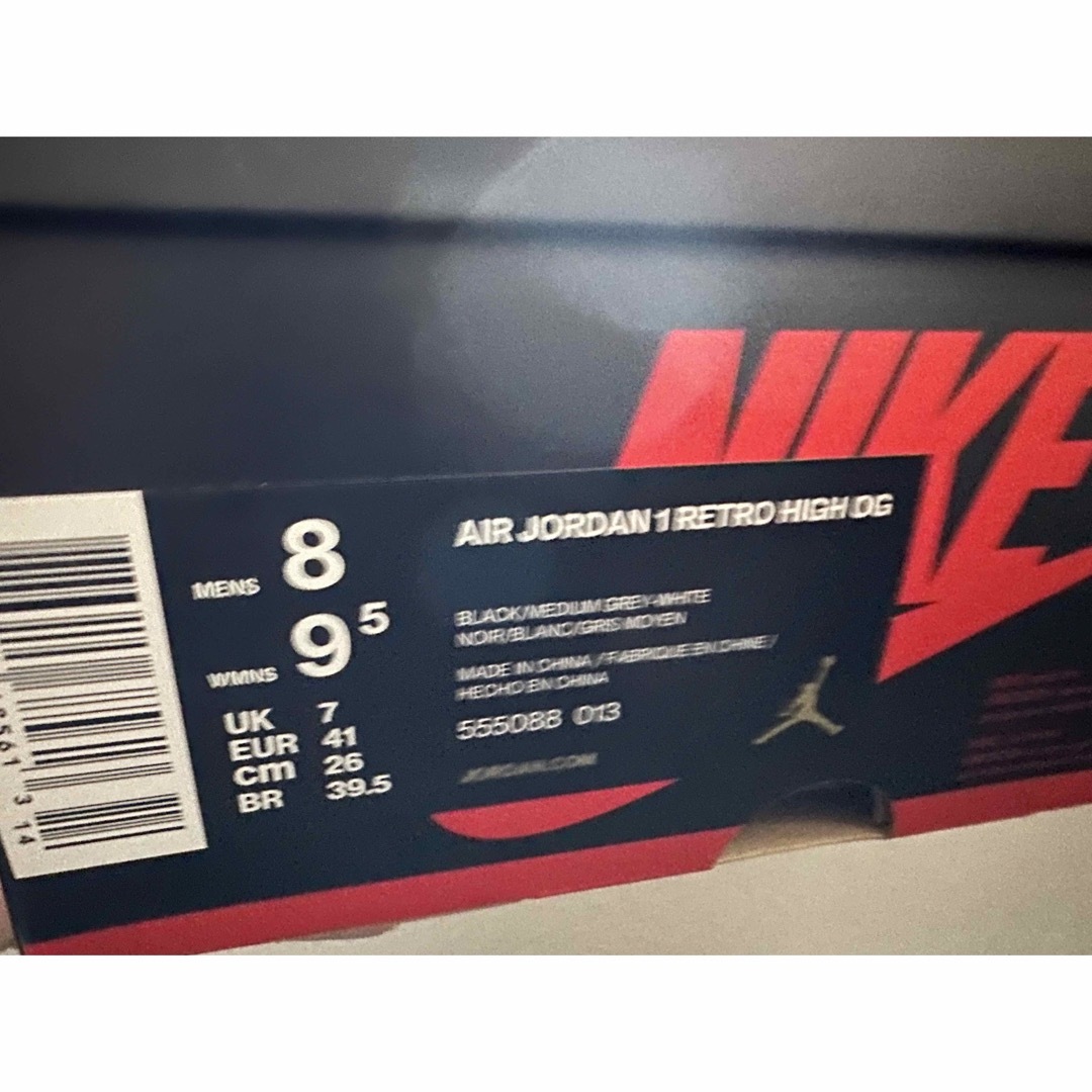 2018 NIKE AIR JORDAN 1 RETRO OG SHADOW