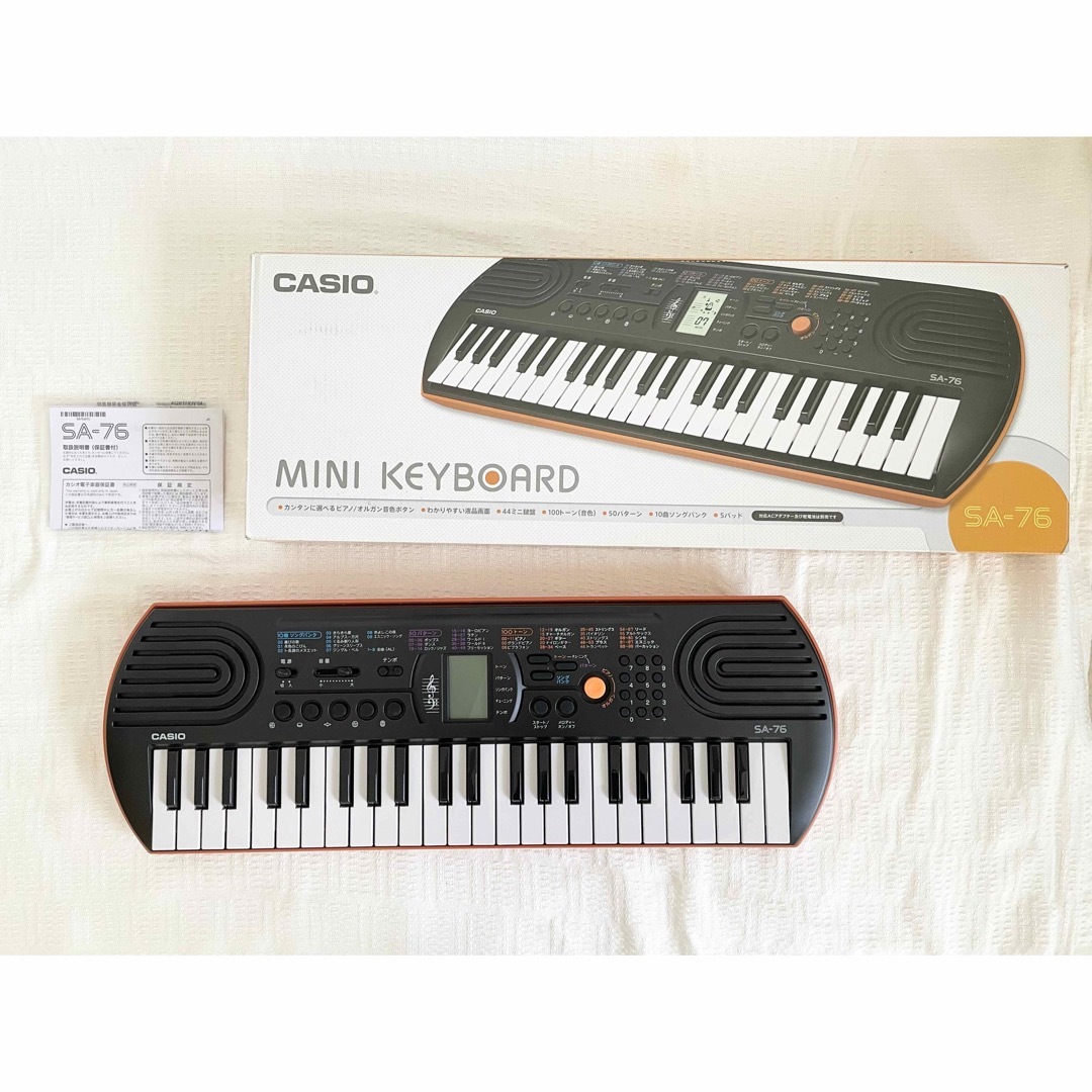 uregelmæssig renhed maler CASIO - CASIO MINI KEYBOARD SA-76 カシオ ミニキーボードの通販 by tone's shop｜カシオならラクマ