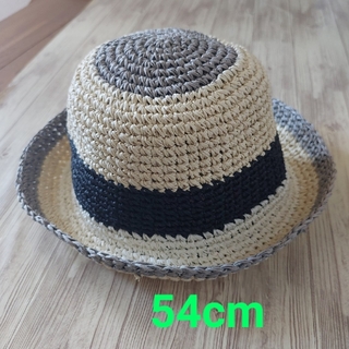 プライベートレーベル(PRIVATE LABEL)の麦わら帽子54cm(帽子)