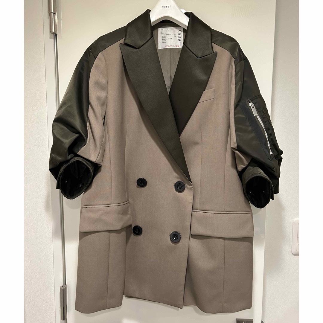 【美品】sacai  ハーフスリーブジャケット