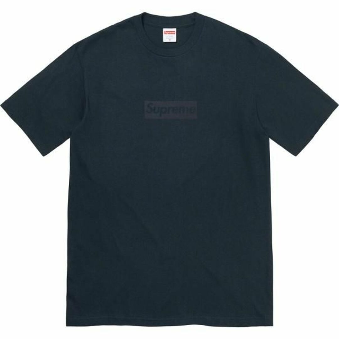 Supreme Tonal Box Logo Tee Navy XXL