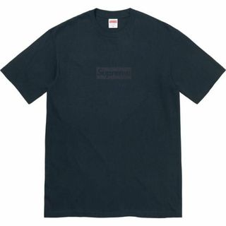 シュプリーム(Supreme)のSupreme Tonal Box Logo Tee Navy XXL(Tシャツ/カットソー(半袖/袖なし))