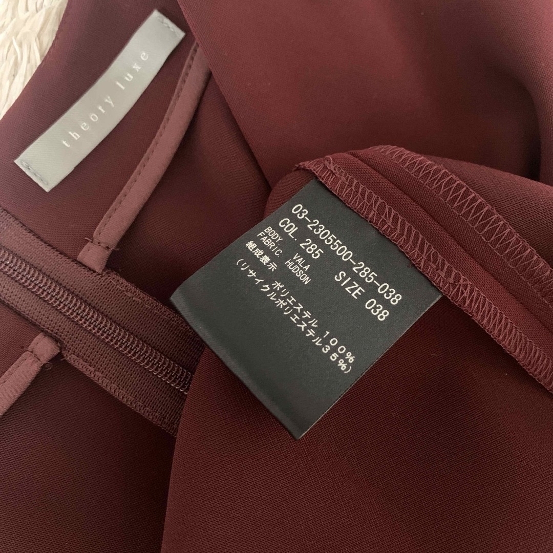 ✤2022FW theory luxe セオリーリュクス HUDSONワンピース - ロング