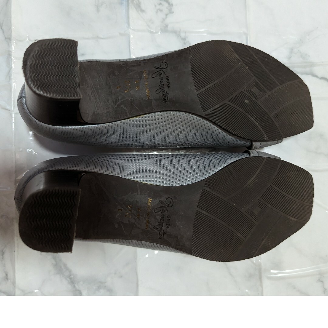 GINZA Kanematsu(ギンザカネマツ)のカネマツ　晴雨兼用　パンプス　サイズ21.5cm レディースの靴/シューズ(ハイヒール/パンプス)の商品写真