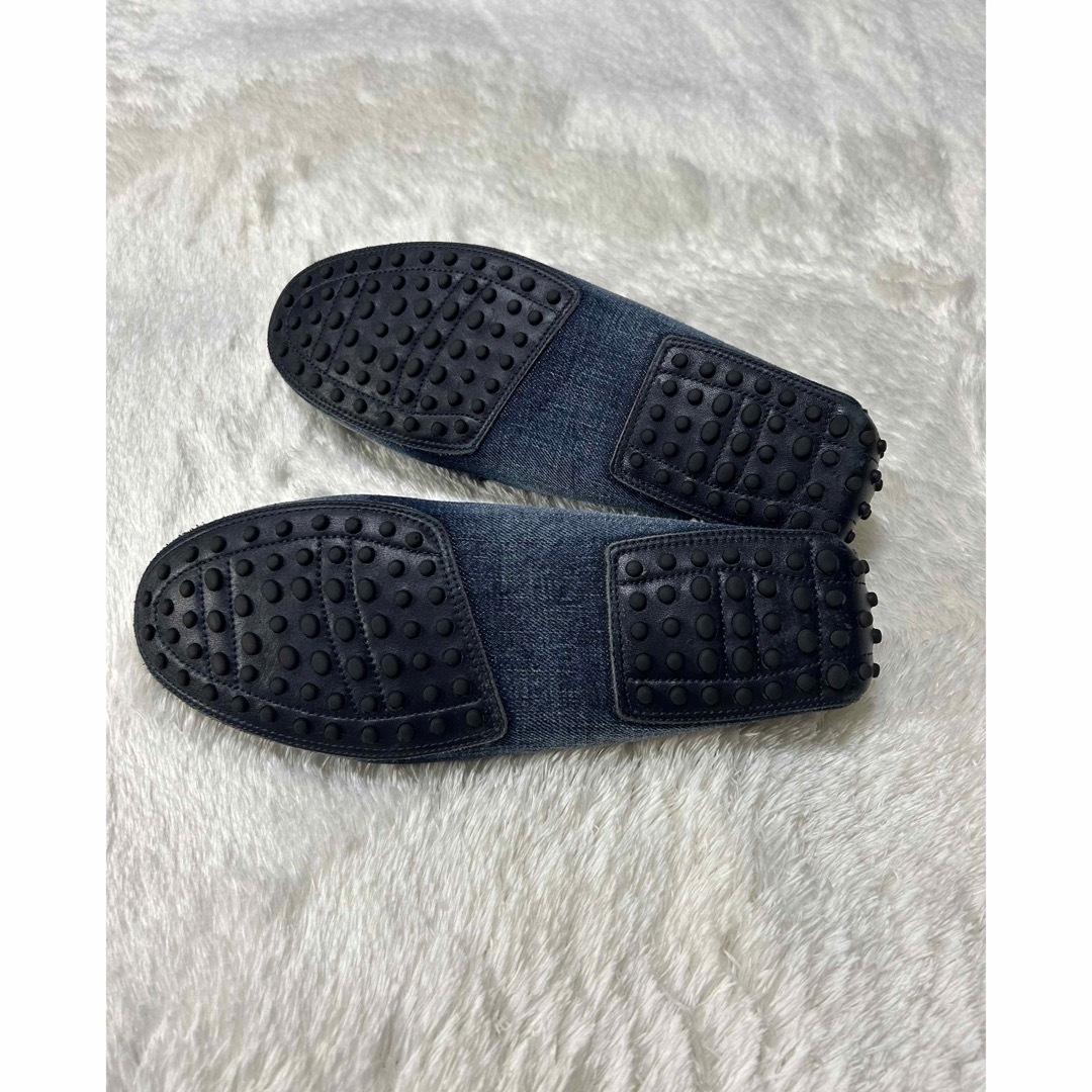 週末限定直輸入♪ TODS トッズ ドライビングシューズ デニム 美品