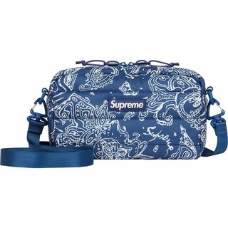 シュプリーム(Supreme)のSupreme Puffer Side Bag Blue Paisley(ショルダーバッグ)