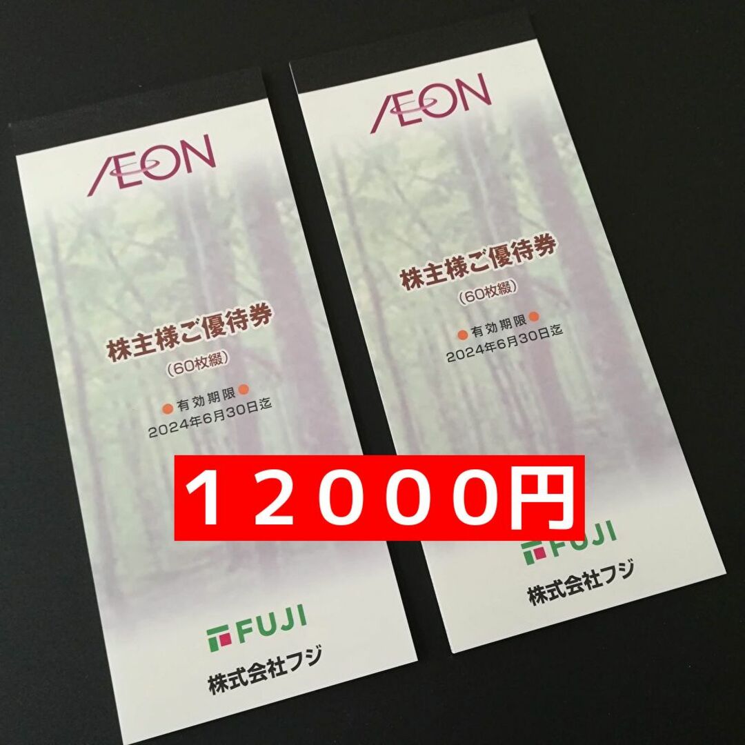 イオン 優待 12000円 フジ 株主優待 イオン 優待 12000円 フジ 株主優待