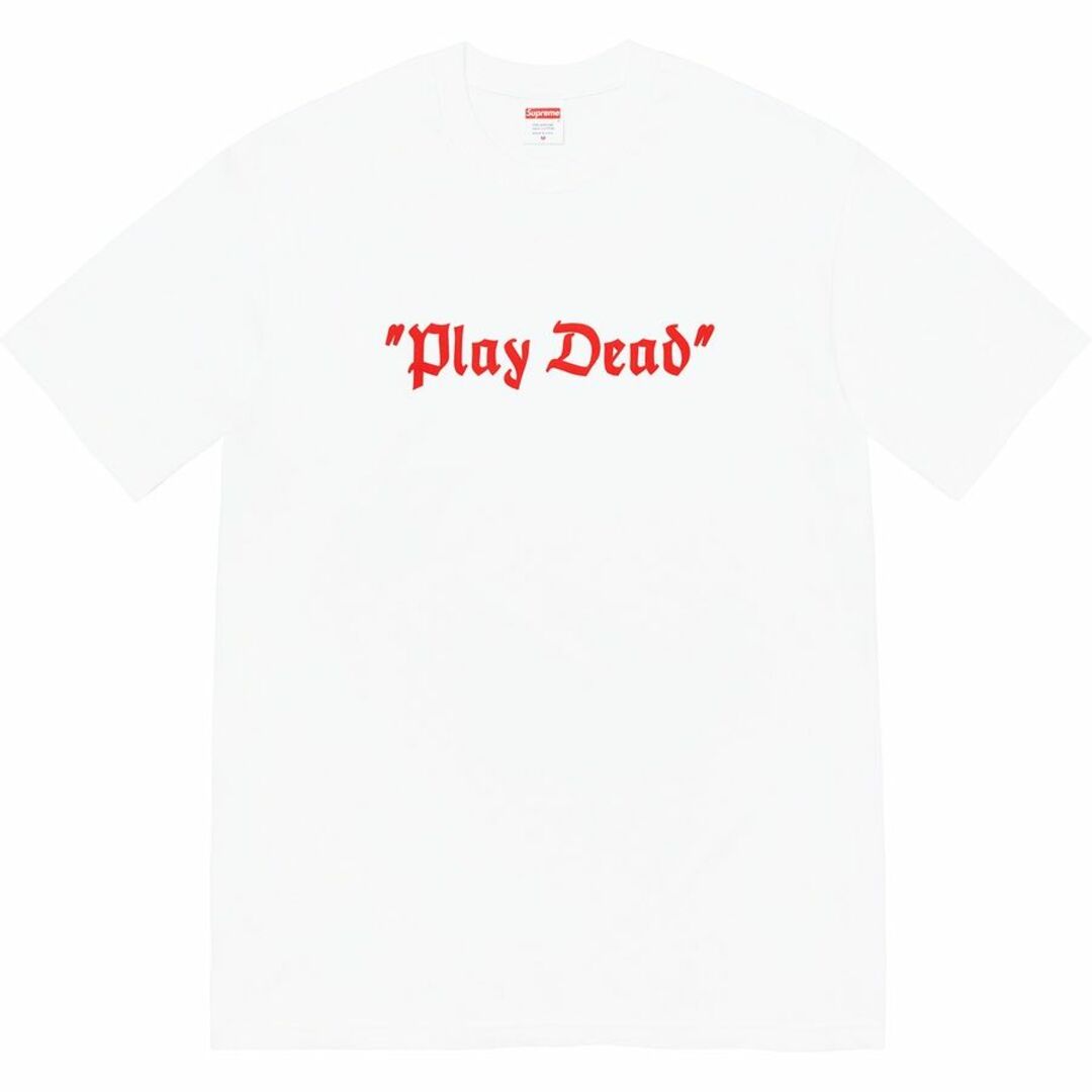 Tシャツ/カットソー(半袖/袖なし)Supreme Play Dead Tee White XL