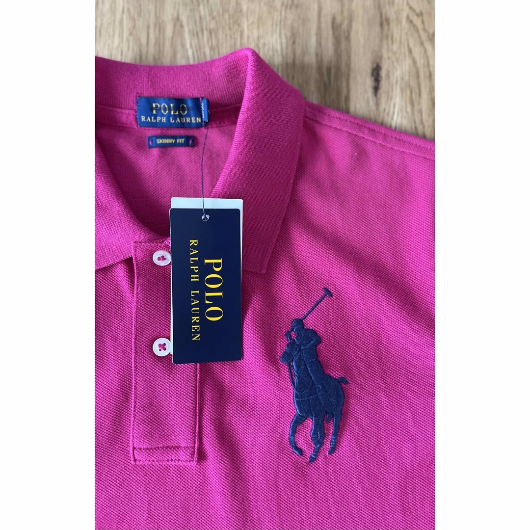 POLO RALPH LAUREN(ポロラルフローレン)のPOLO ラルフローレン　ポロシャツ　ビッグポニー　小さめサイズ　米国購入　新品 レディースのトップス(ポロシャツ)の商品写真