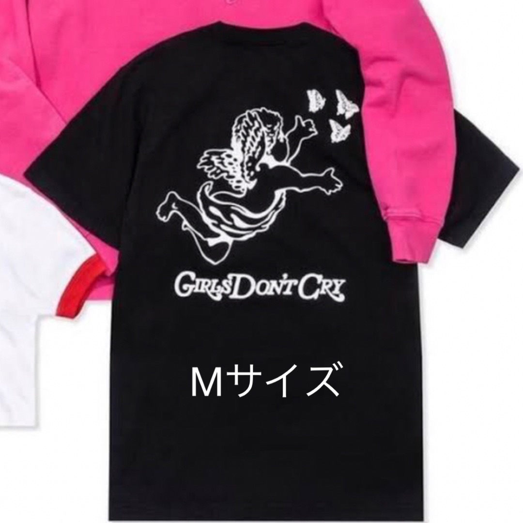 Girls Don't Cry  Angel T-shirts 黒 Lサイズ