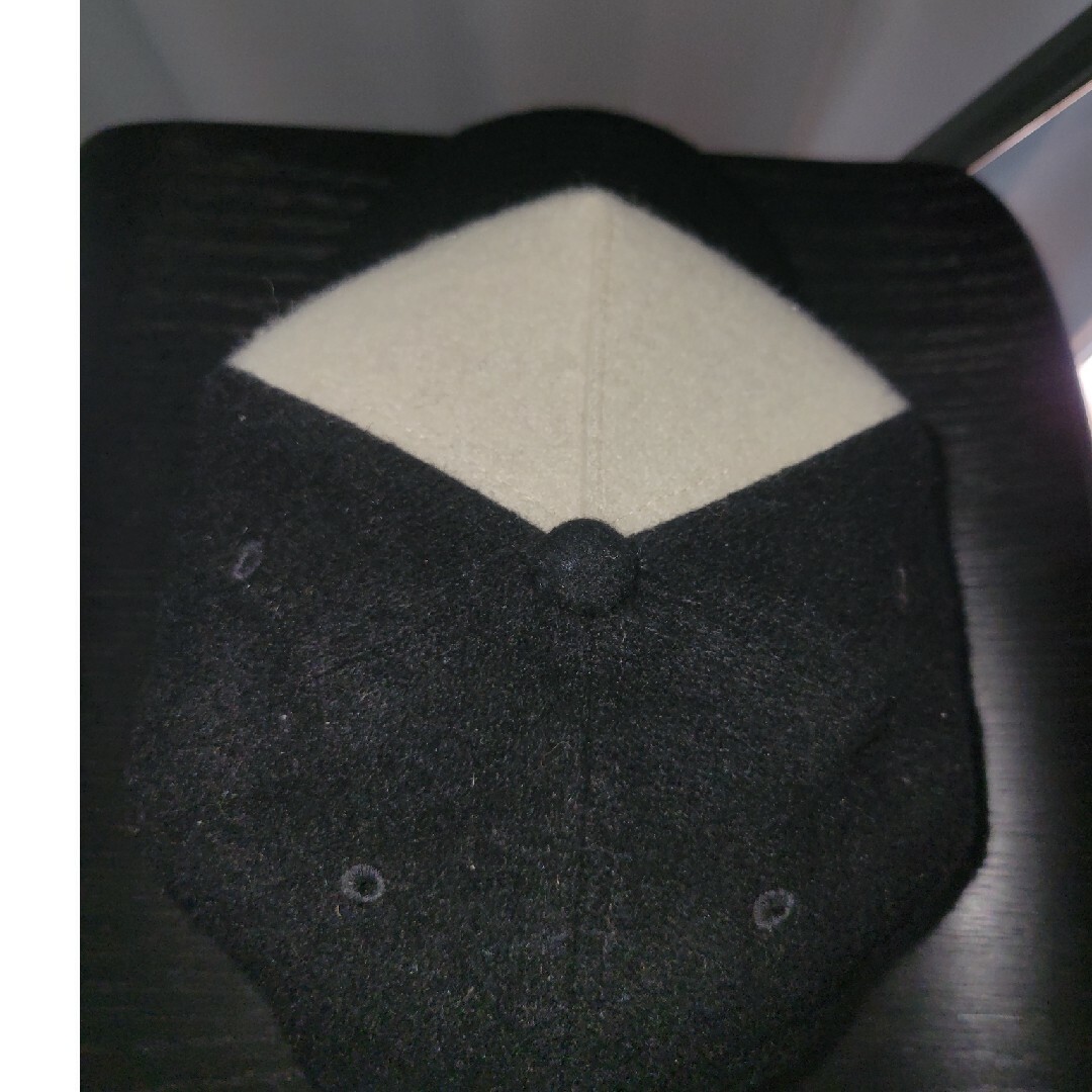NEW ERA(ニューエラー)のニューエラ　キャップ　帽子　黒　ブラック メンズの帽子(キャップ)の商品写真