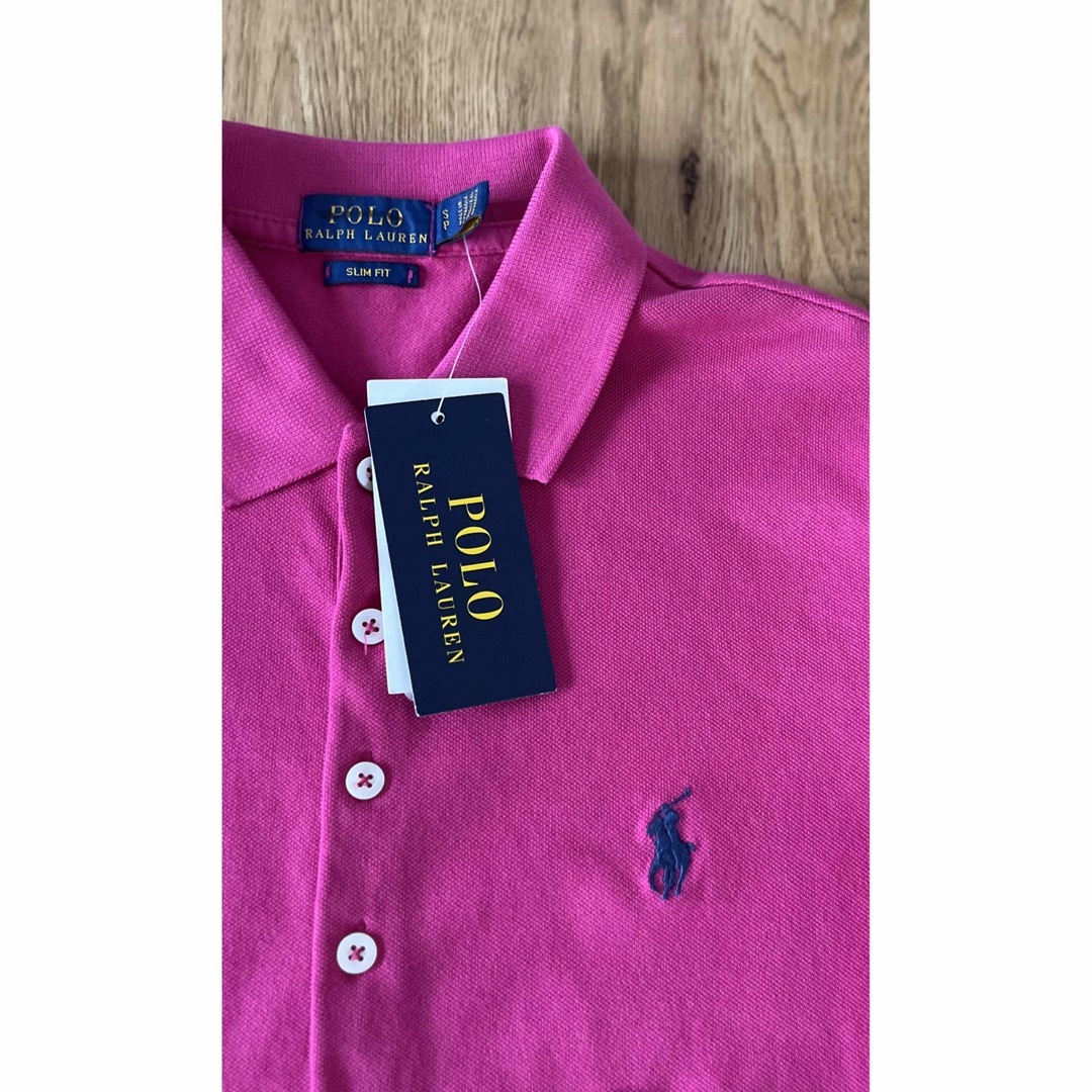 POLO RALPH LAUREN(ポロラルフローレン)のPOLO ラルフローレン　ポロシャツ　ピンク　米国購入　新品 レディースのトップス(ポロシャツ)の商品写真