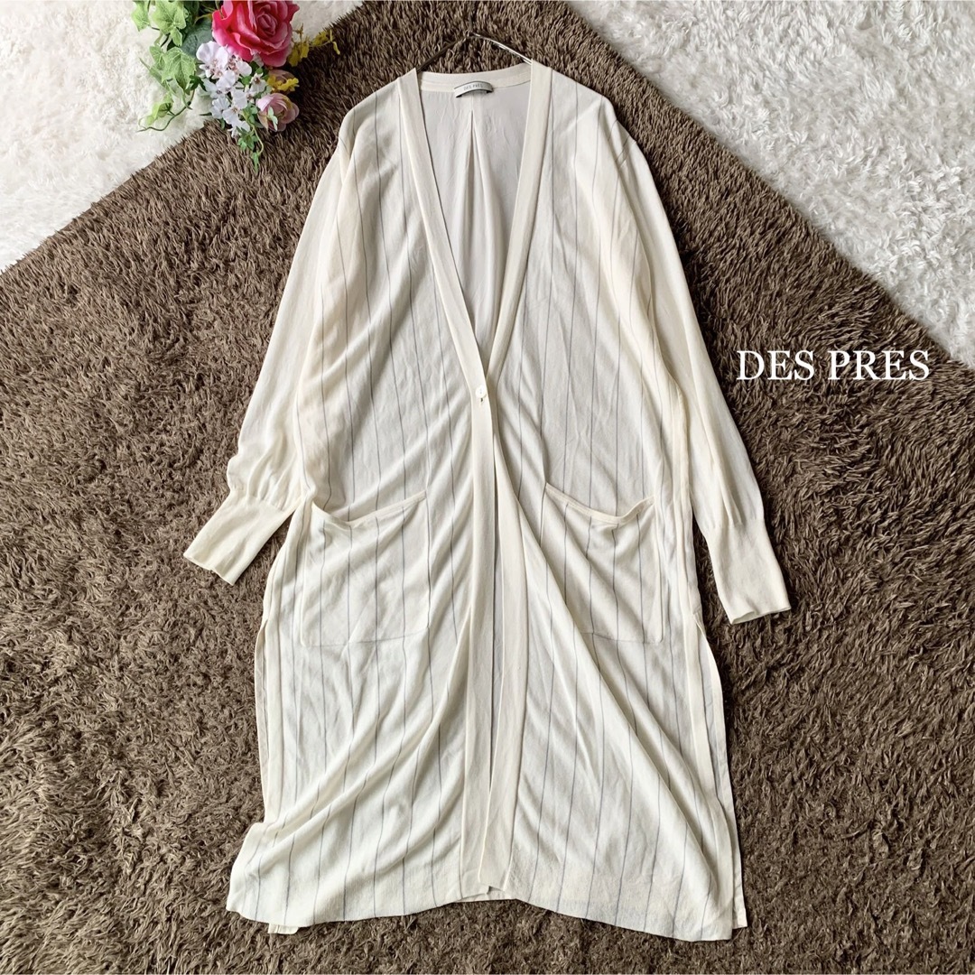 ディズニーコレクション 美品☆DES PRES シルクロングカーディガン