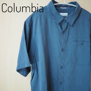 コロンビア(Columbia)の【Columbia】コロンビア　半袖シャツ　Mサイズ　無地(シャツ)