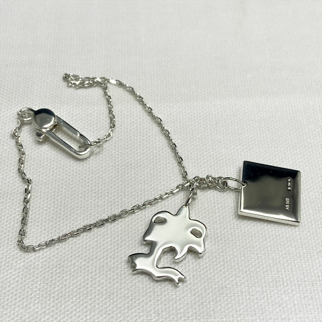新品仕上 廃盤 希少 グッチ ロゴ ヤシの木 スクエア プレート