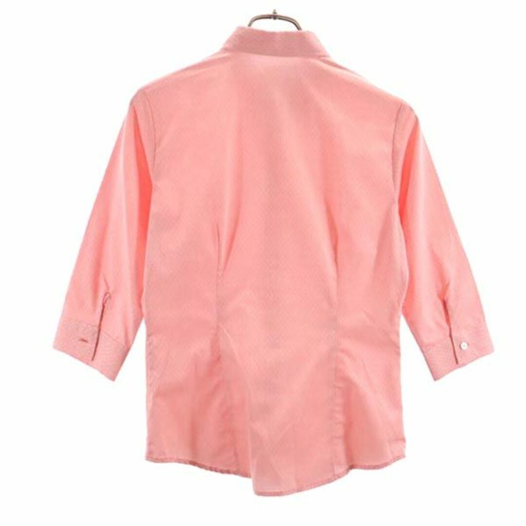 ナラカミーチェ　新品未使用　七分袖　ブラウス　シャツ　ピンク　ストライプ