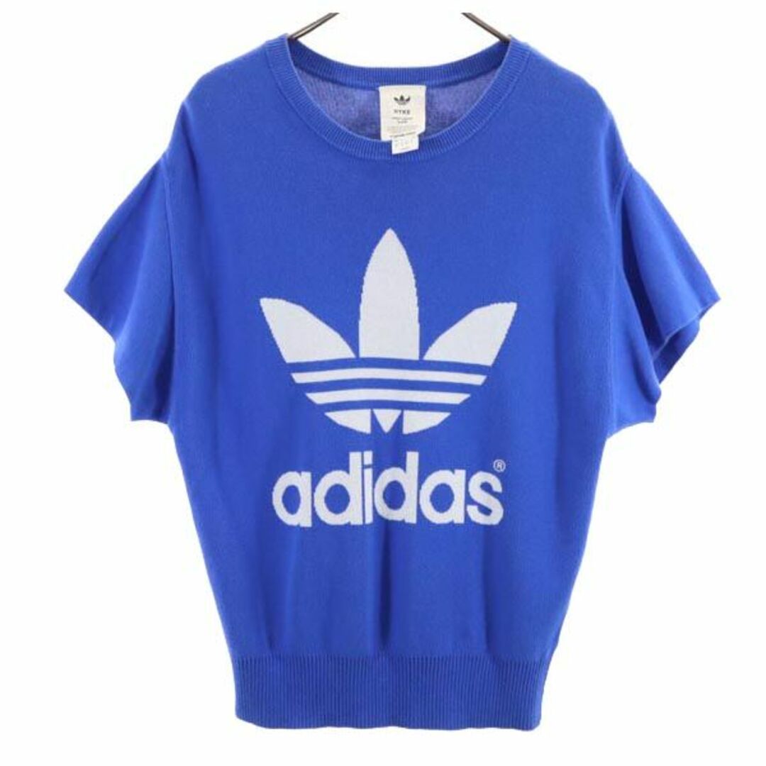 アディダスオリジナルス ハイク トレフォイルロゴ 半袖 Tシャツ M ブルー系 adidas Originals HYKE メンズ   【230702】