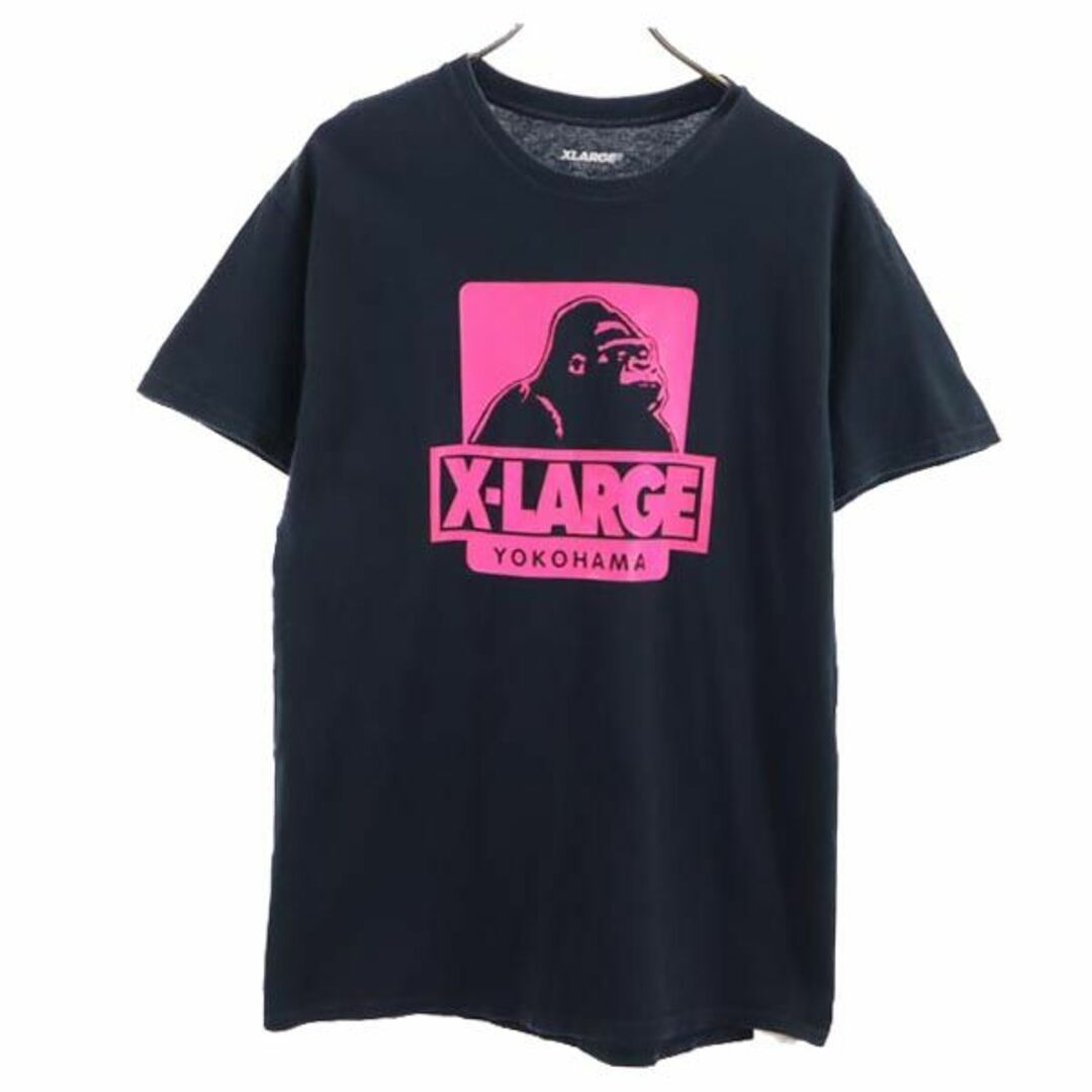 エクストララージ プリント 半袖 Tシャツ M ブラック系 XLARGE ロゴ メンズ 【中古】 【230702】 | フリマアプリ ラクマ