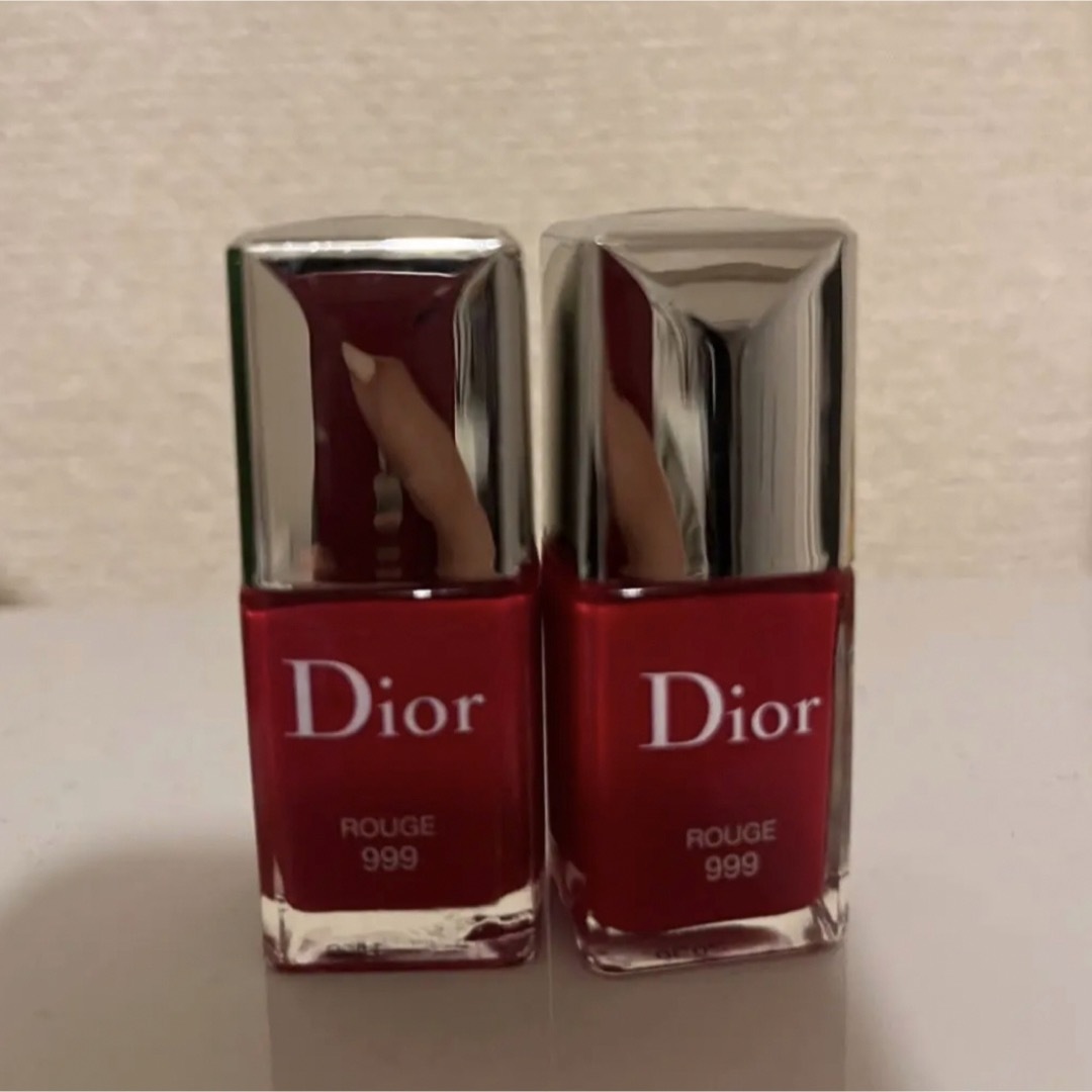 Christian Dior(クリスチャンディオール)のディオール ヴェルニ 999 ミニサイズ2本 コスメ/美容のネイル(マニキュア)の商品写真