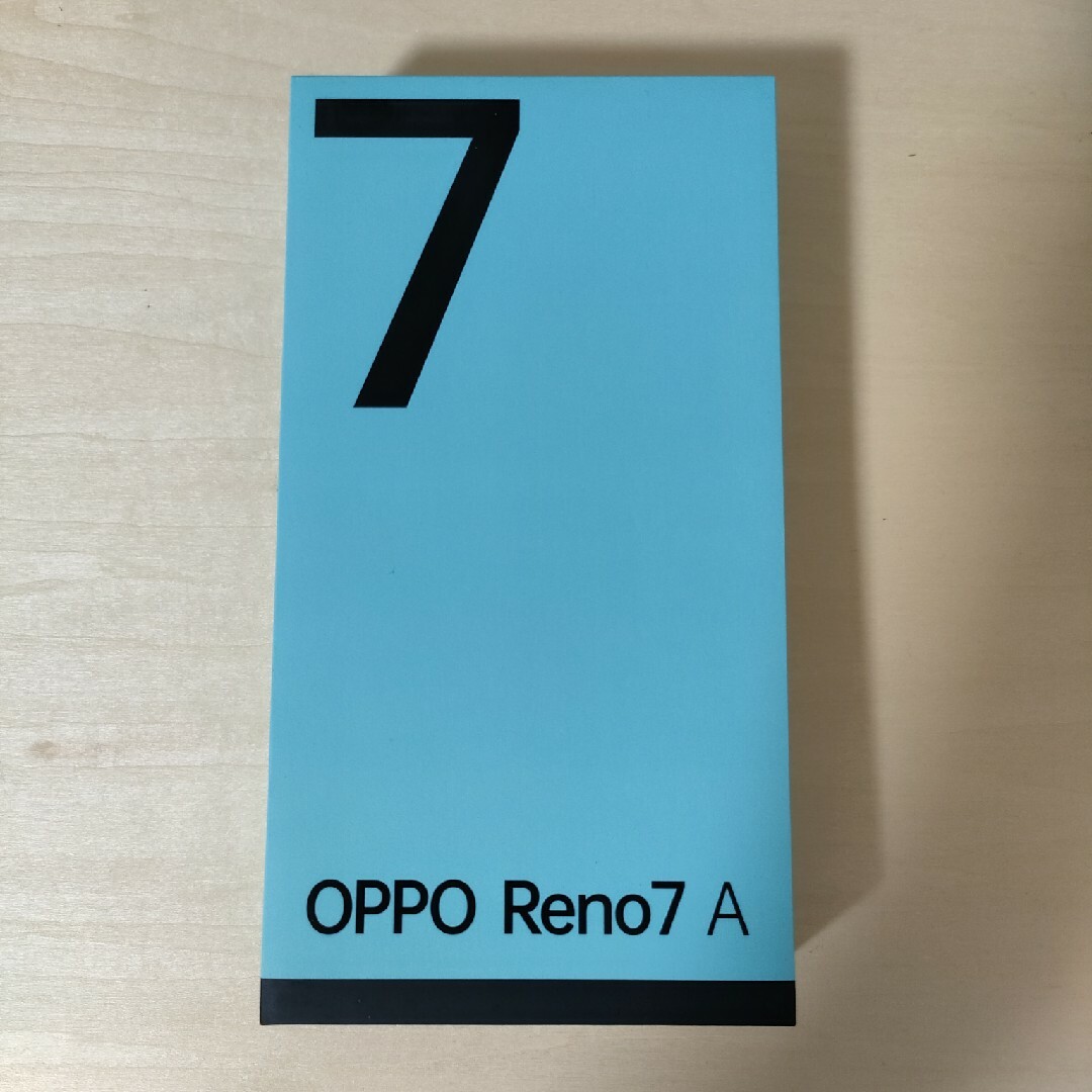 OPPO(オッポ)のOPPO Reno7A CPH2353 SIMフリー 中古美品 スマホ/家電/カメラのスマートフォン/携帯電話(スマートフォン本体)の商品写真