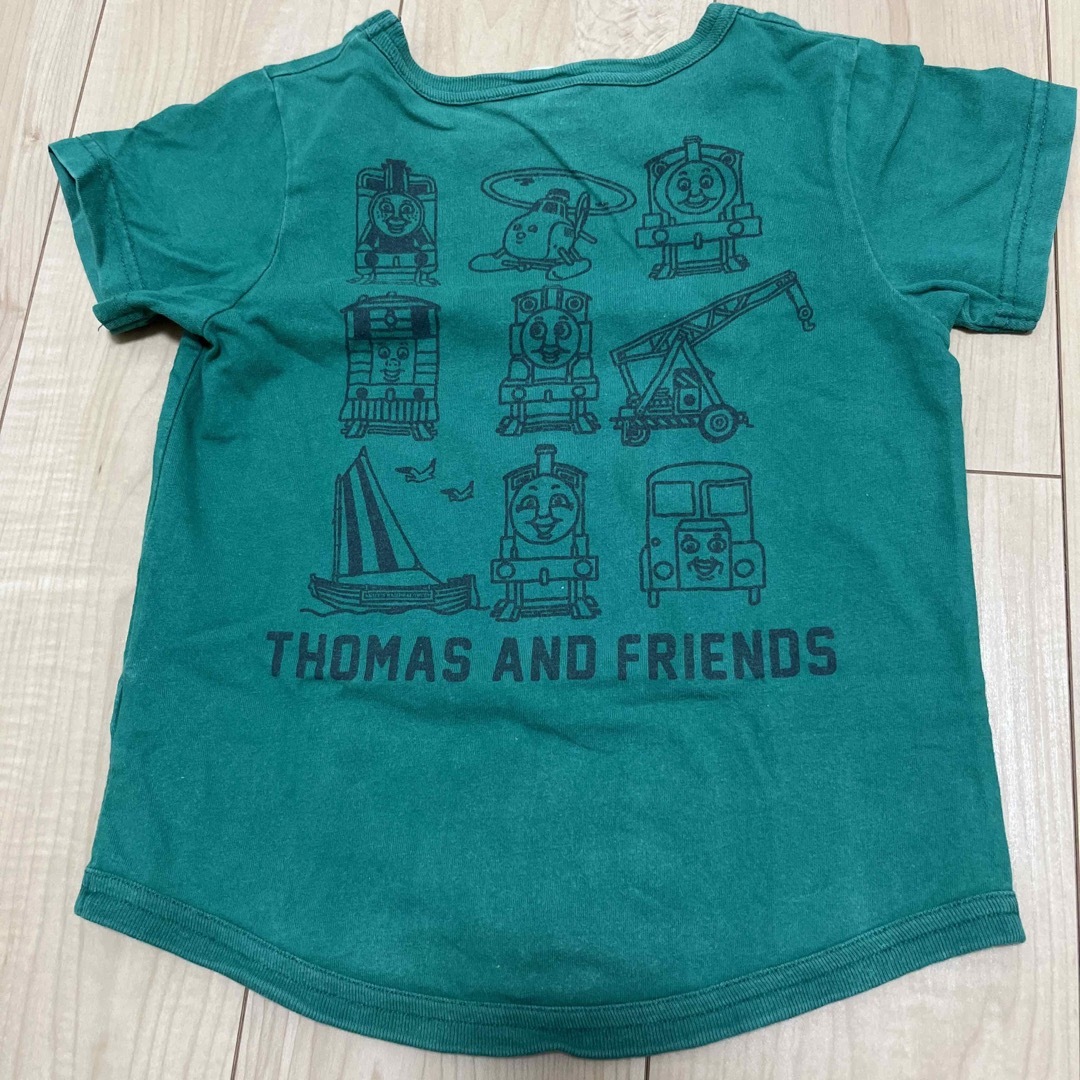 mikihouse(ミキハウス)の110 トーマス　Tシャツ キッズ/ベビー/マタニティのキッズ服男の子用(90cm~)(Tシャツ/カットソー)の商品写真