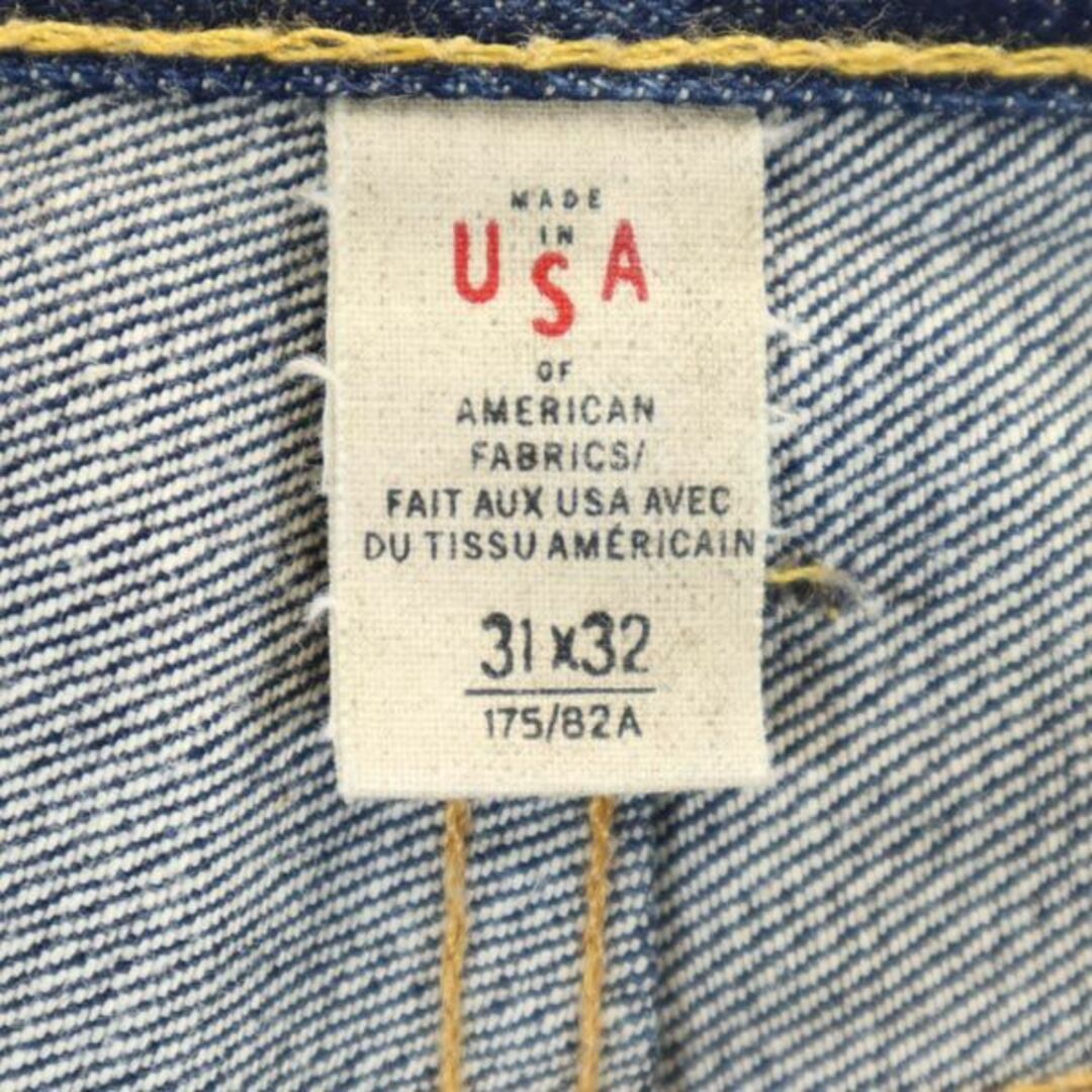 RRL - ダブルアールエル USA製 裏リベット 赤耳 ストレート デニム