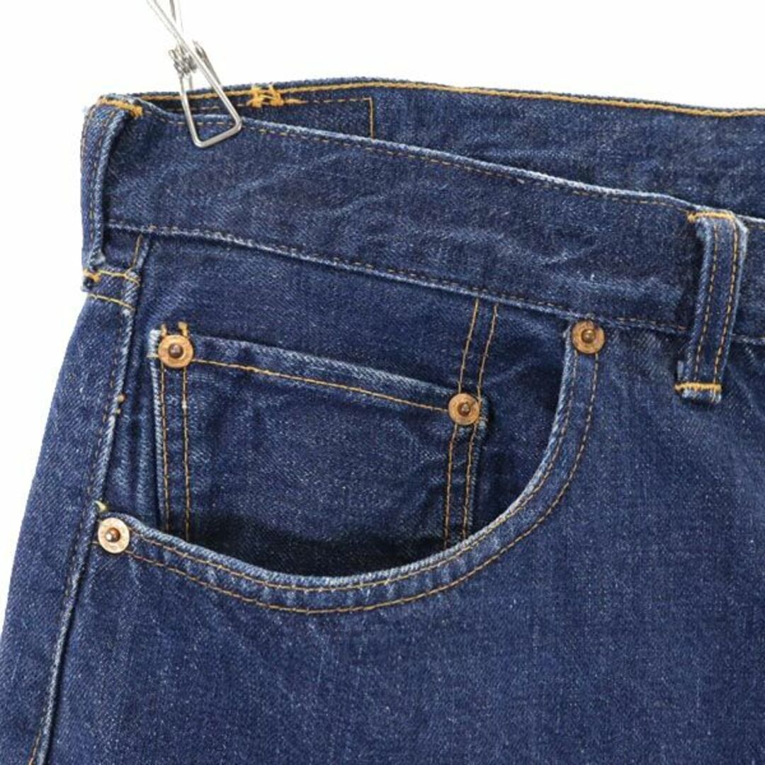 リーバイス 60s Aタイプ 赤耳 ビッグE 501 ミント  ストレート デニムパンツ W42 Levi's ボタンフライ ビッグサイズ ボタン裏V メンズ   【230702】 5