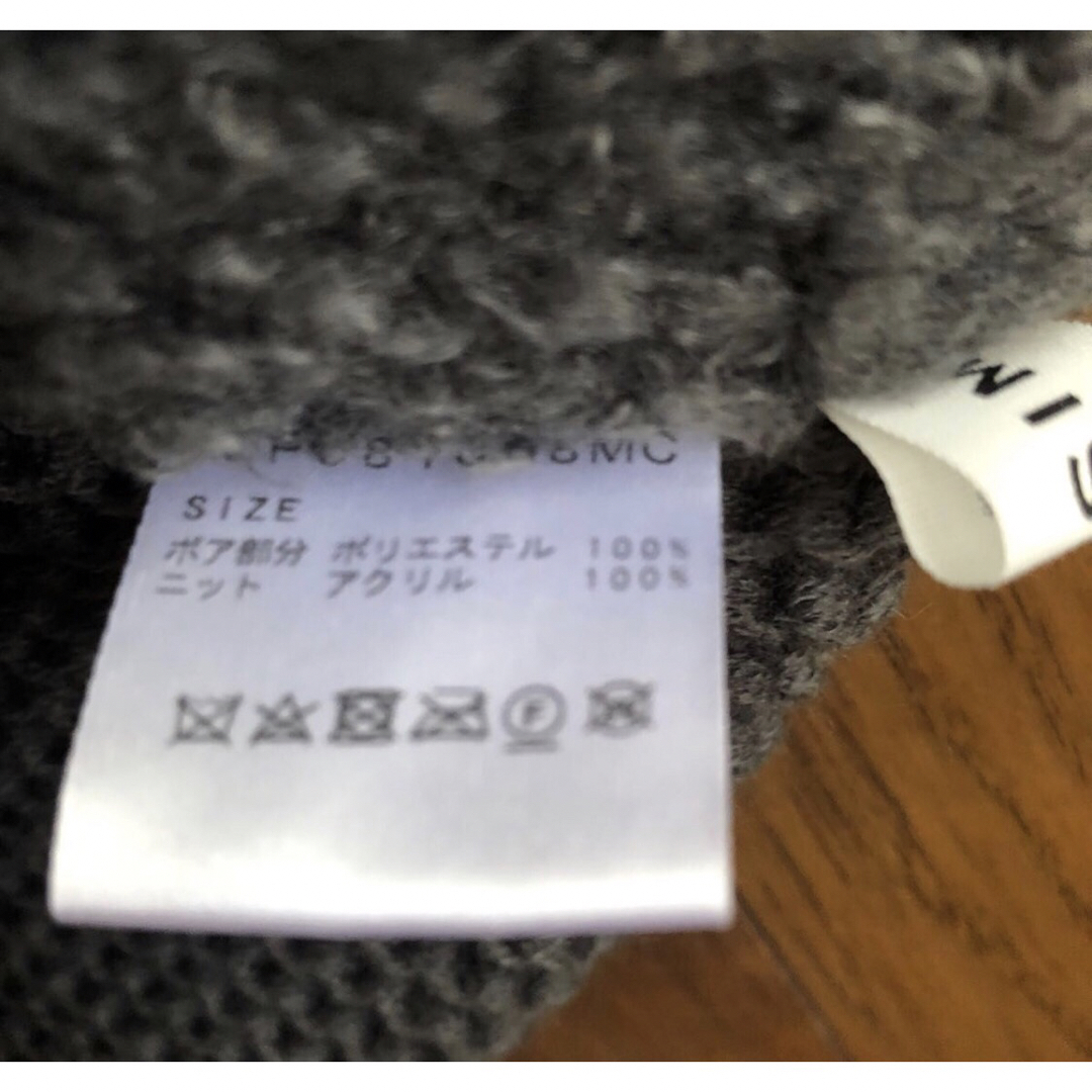 LEPSIM(レプシィム)の【LEPSIM】 未使用　ボアニットスヌード　816369 レディースのファッション小物(マフラー/ショール)の商品写真