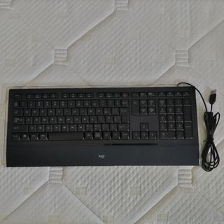 ロジクール(Logicool)の【美品】Logicoolﾛｼﾞｸｰﾙ キーボード K740(PCパーツ)