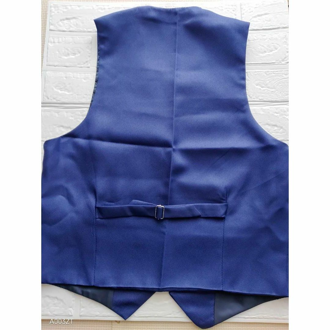 ☆新品☆2XL メンズ ベスト スーツ フォーマル 冠婚葬祭 ネイビー 結婚