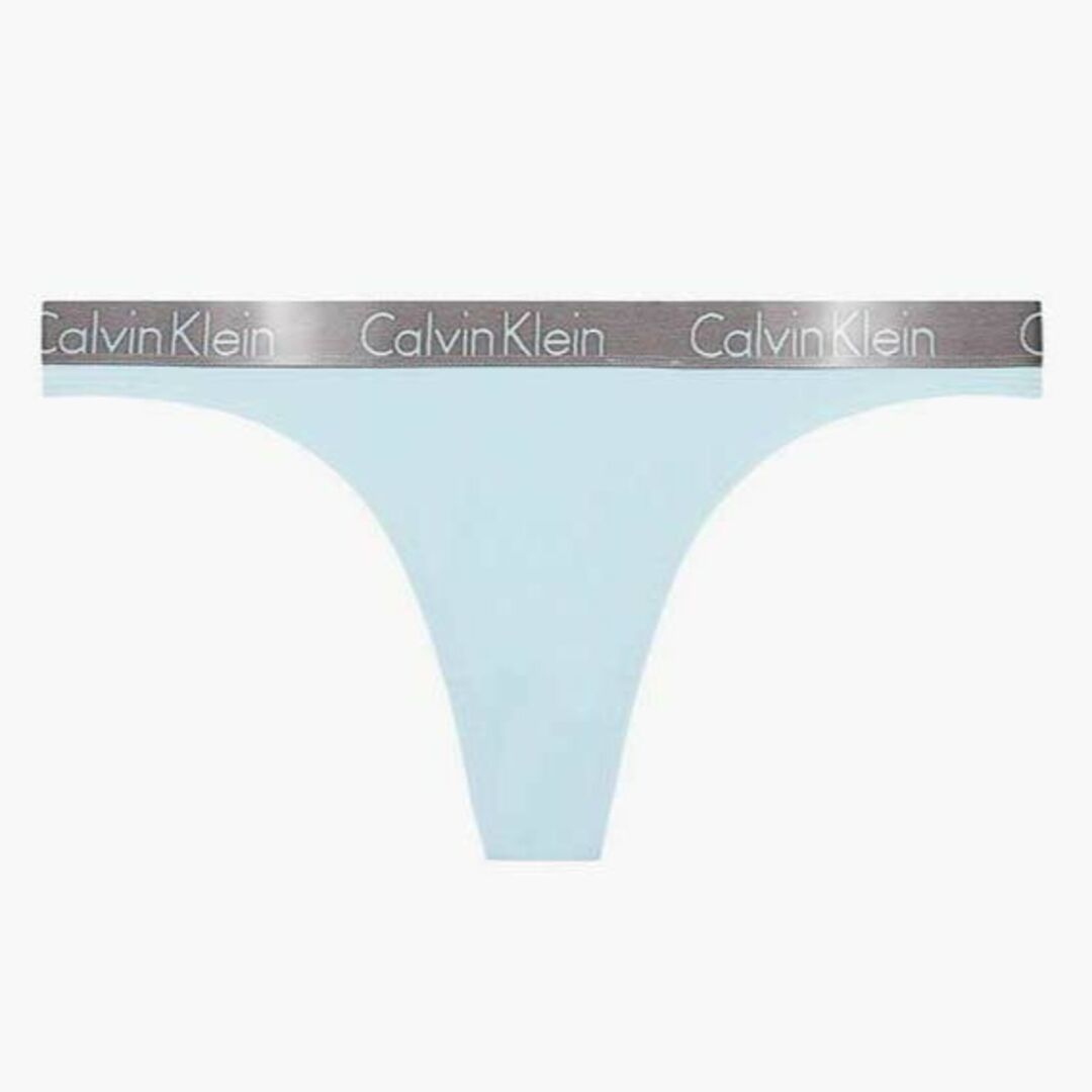 Calvin Klein(カルバンクライン)の新品(Calvin Klein) Women Thong ウエストロゴUS-XS レディースの下着/アンダーウェア(ショーツ)の商品写真