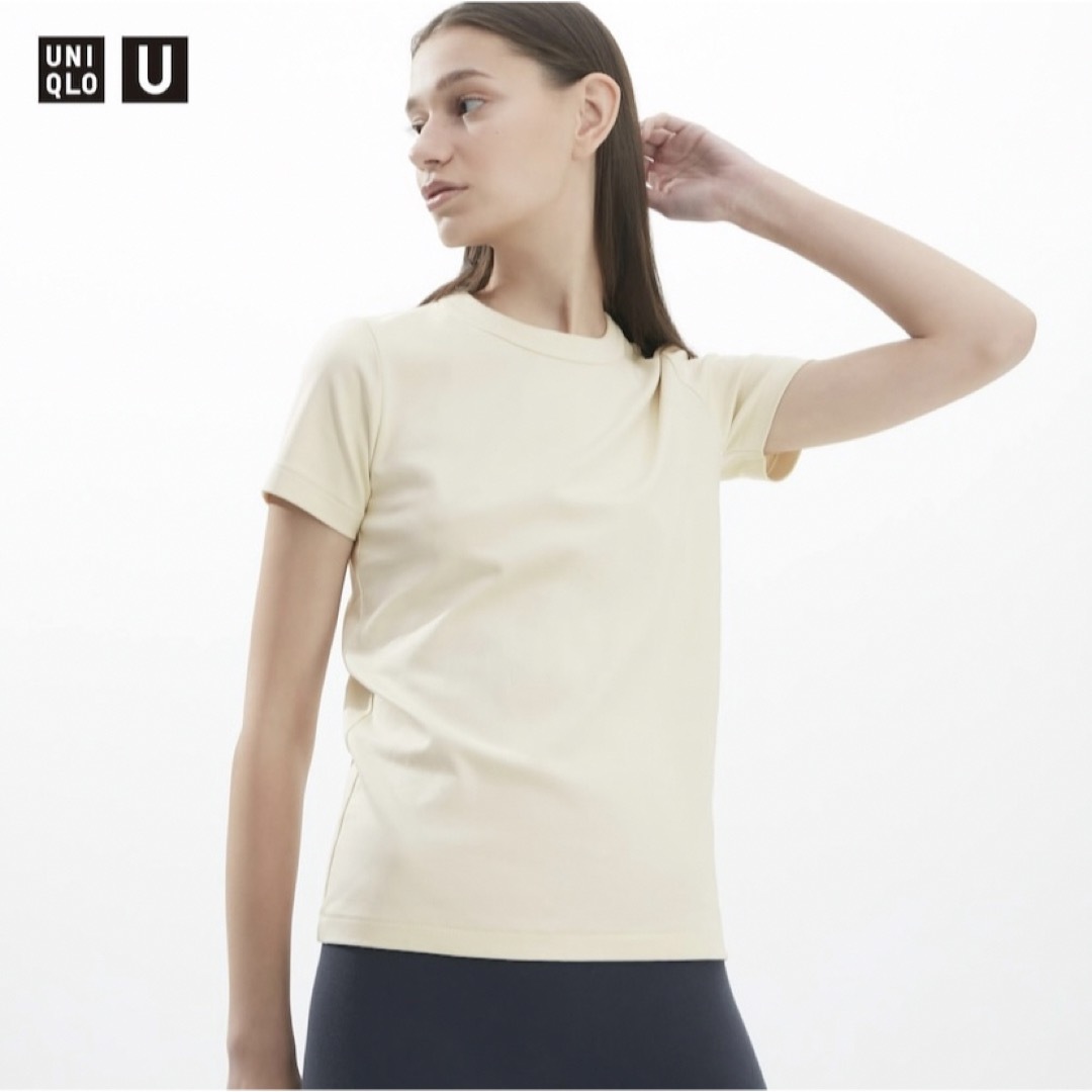 UNIQLO(ユニクロ)のクルーネックT （半袖） レディースのトップス(Tシャツ(半袖/袖なし))の商品写真