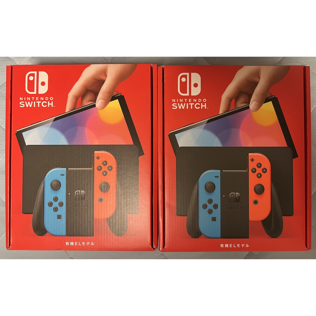 Nintendo Switch　有機EL　本体　ネオンカラー2台セット