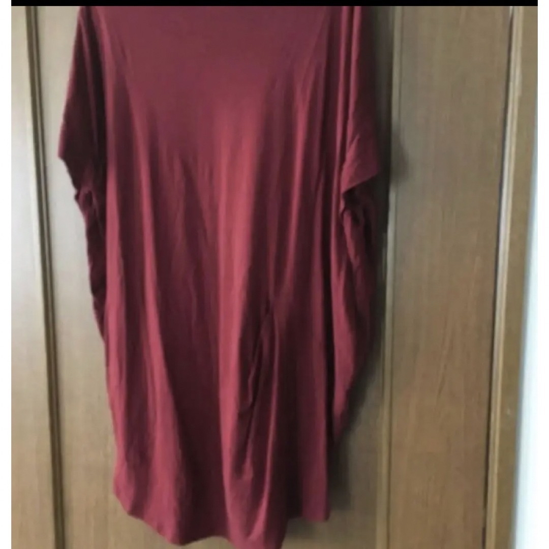 STUDIO CLIP(スタディオクリップ)のスタジオクリップ　Tシャツ　カットソー　半袖　　チュニック　Mサイズ レディースのトップス(カットソー(半袖/袖なし))の商品写真