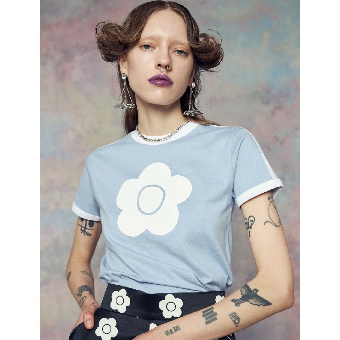 MARY QUANT(マリークワント)のマリークヮント✕パメオポーズ タグ付きTシャツ レディースのトップス(Tシャツ(半袖/袖なし))の商品写真