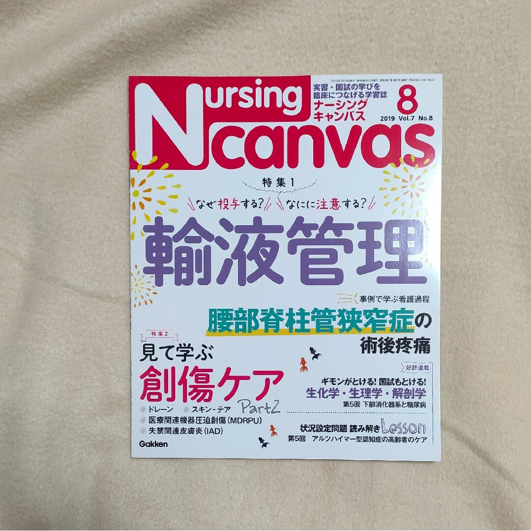 Nursing Canvas (ナーシング・キャンバス) 2019年 08月号 エンタメ/ホビーの雑誌(専門誌)の商品写真