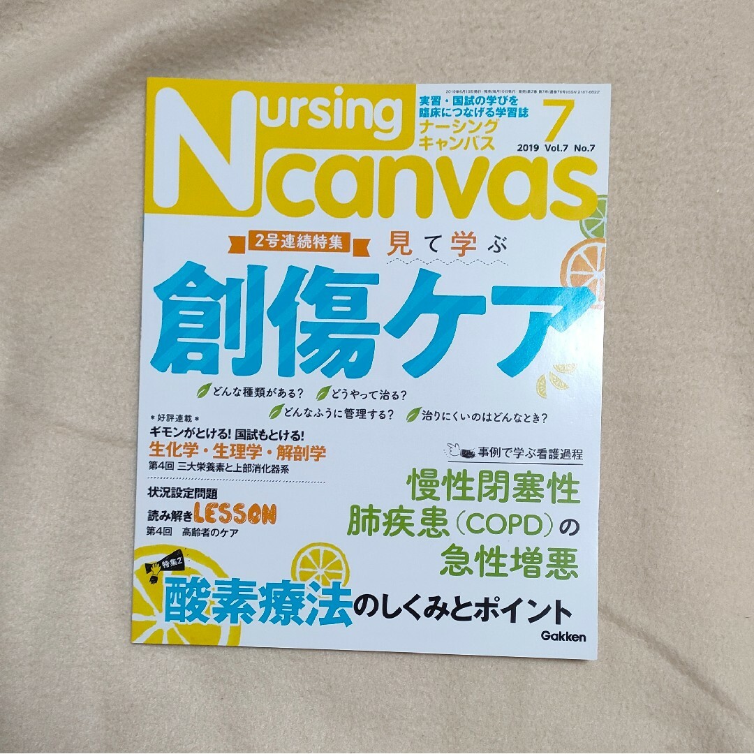 Nursing Canvas (ナーシング・キャンバス) 2019年 07月号 エンタメ/ホビーの雑誌(専門誌)の商品写真