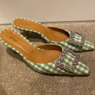 ピッピシック 安西こずえさんコラボ ミュール-