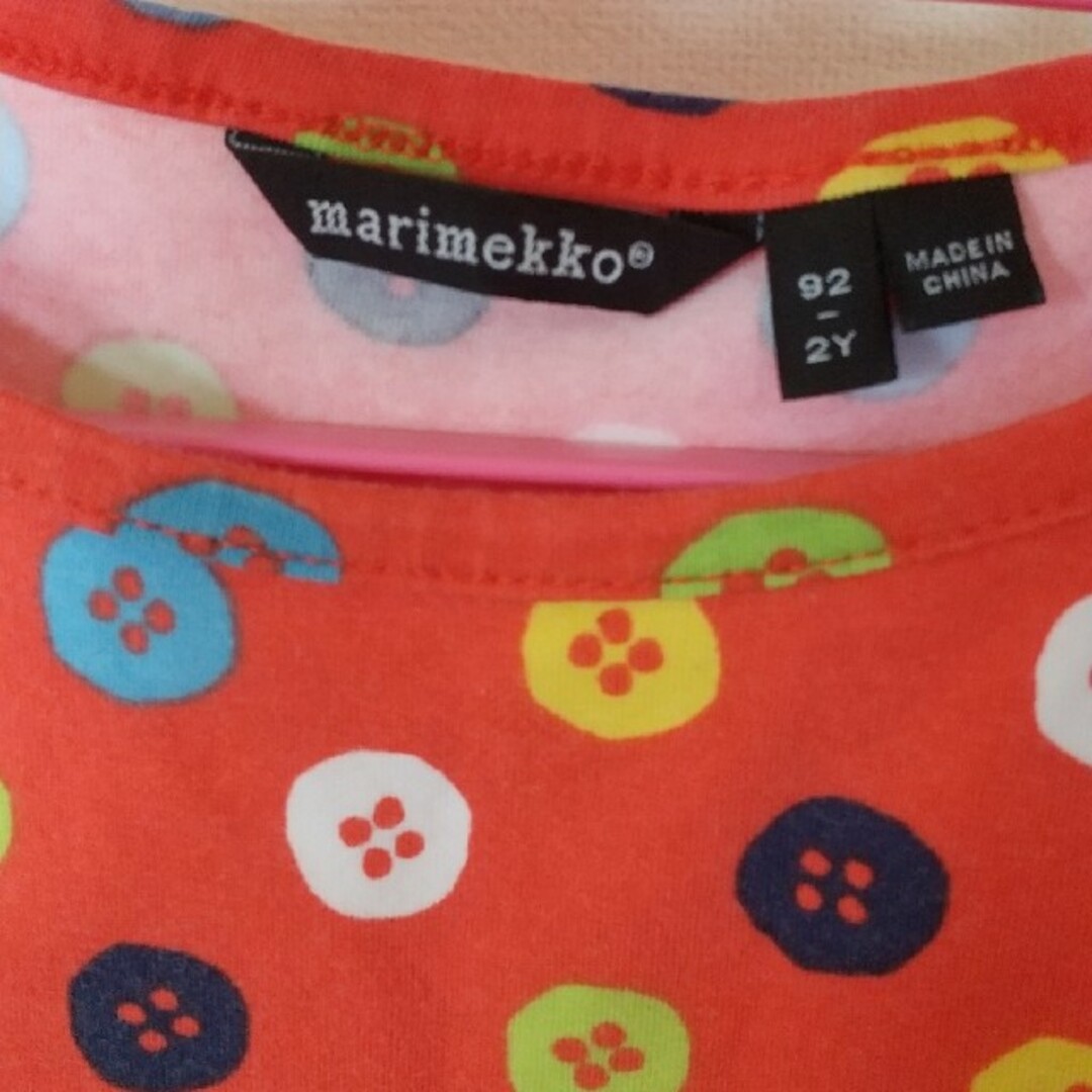 marimekko(マリメッコ)のバルーン型のチュニックシャツ キッズ/ベビー/マタニティのキッズ服女の子用(90cm~)(Tシャツ/カットソー)の商品写真