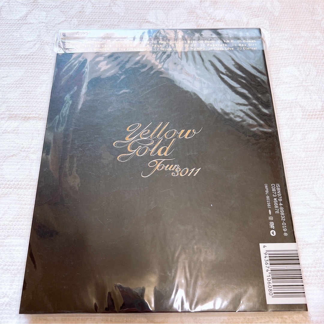 KAT-TUN(カトゥーン)の赤西仁/Yellow Gold Tour 3011〈初回限定盤B〉 エンタメ/ホビーのDVD/ブルーレイ(ミュージック)の商品写真
