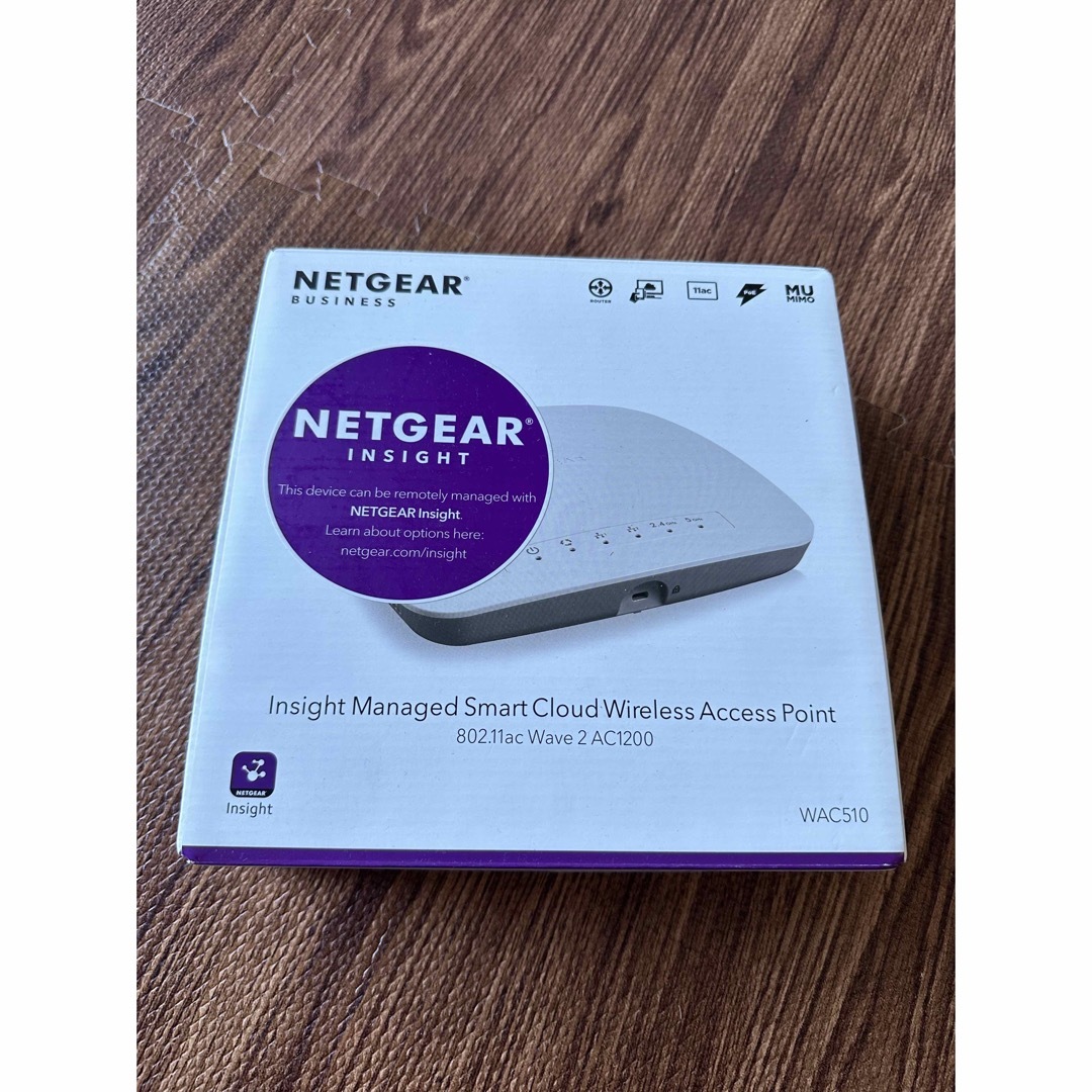 美品 NETGEAR WAC510 ワイヤレスLANアクセスポイントPC/タブレット