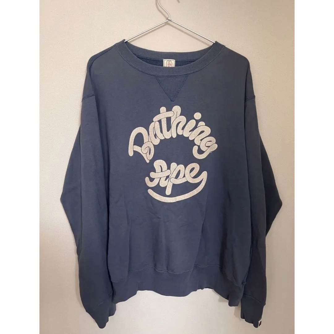 【A・BATHING APE】LOGO SWEAT 90s 初期タグ