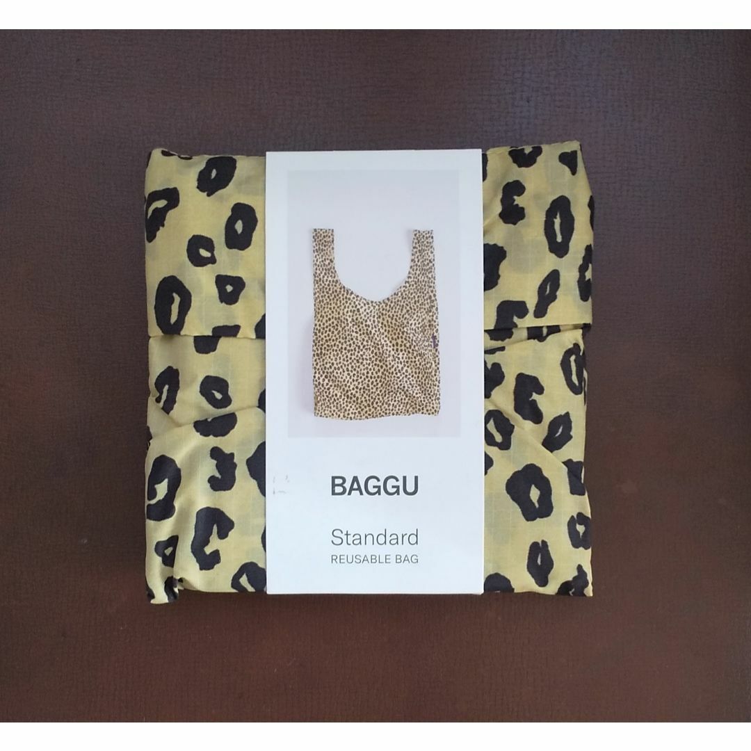BAGGU(バグゥ)のBAGGU スタンダード　ハニーレオパード　ヒョウ柄　新品 レディースのバッグ(エコバッグ)の商品写真