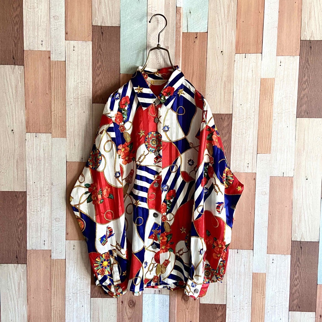 old pattern polyester shirt