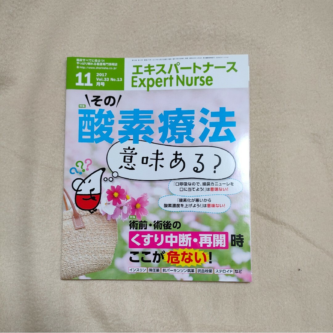 Expert Nurse (エキスパートナース) 2017年 11月号 エンタメ/ホビーの雑誌(専門誌)の商品写真